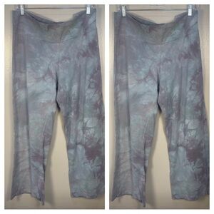 Jes MaHarry Organic Cotton Soft Tie Dye Wide Leg Pull On Lounge Pants